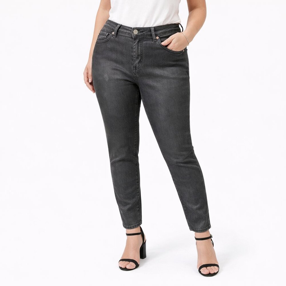 🖤 AG Adriano Goldschmied Alexxis Slim Coated Jeans - Size 24 | NWT